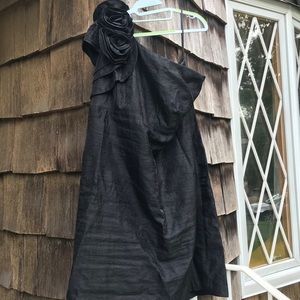 Short black cocktail dress